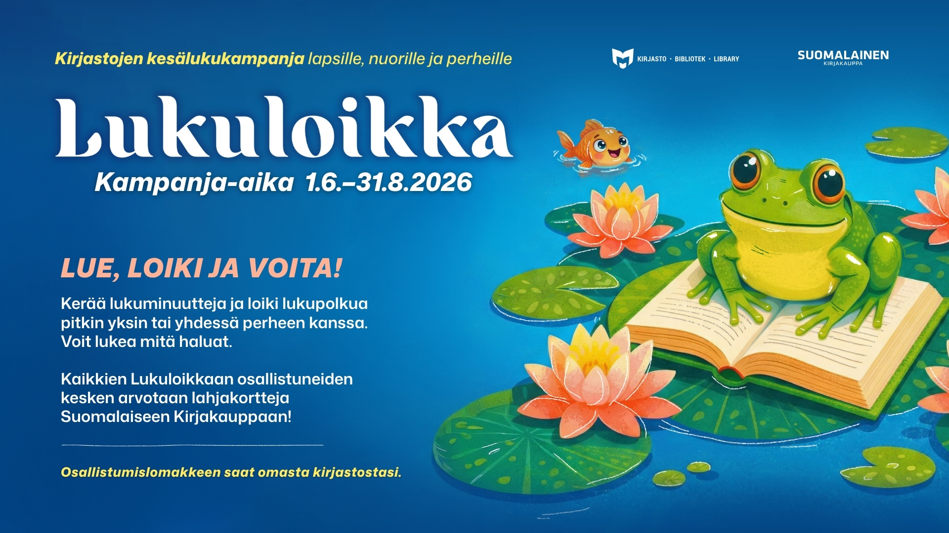 Lukuloikka-kampanja 1.6.–31.8.