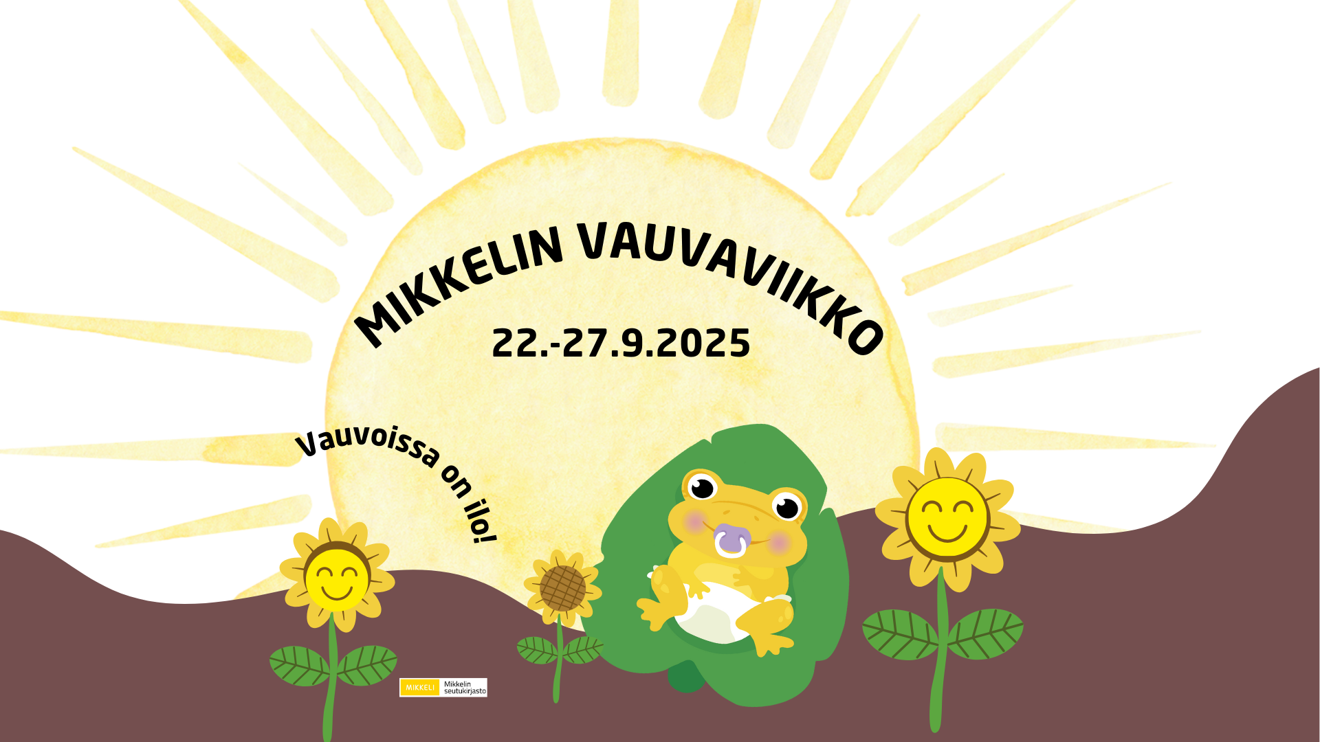 Vauvaviikon mainosbanneri